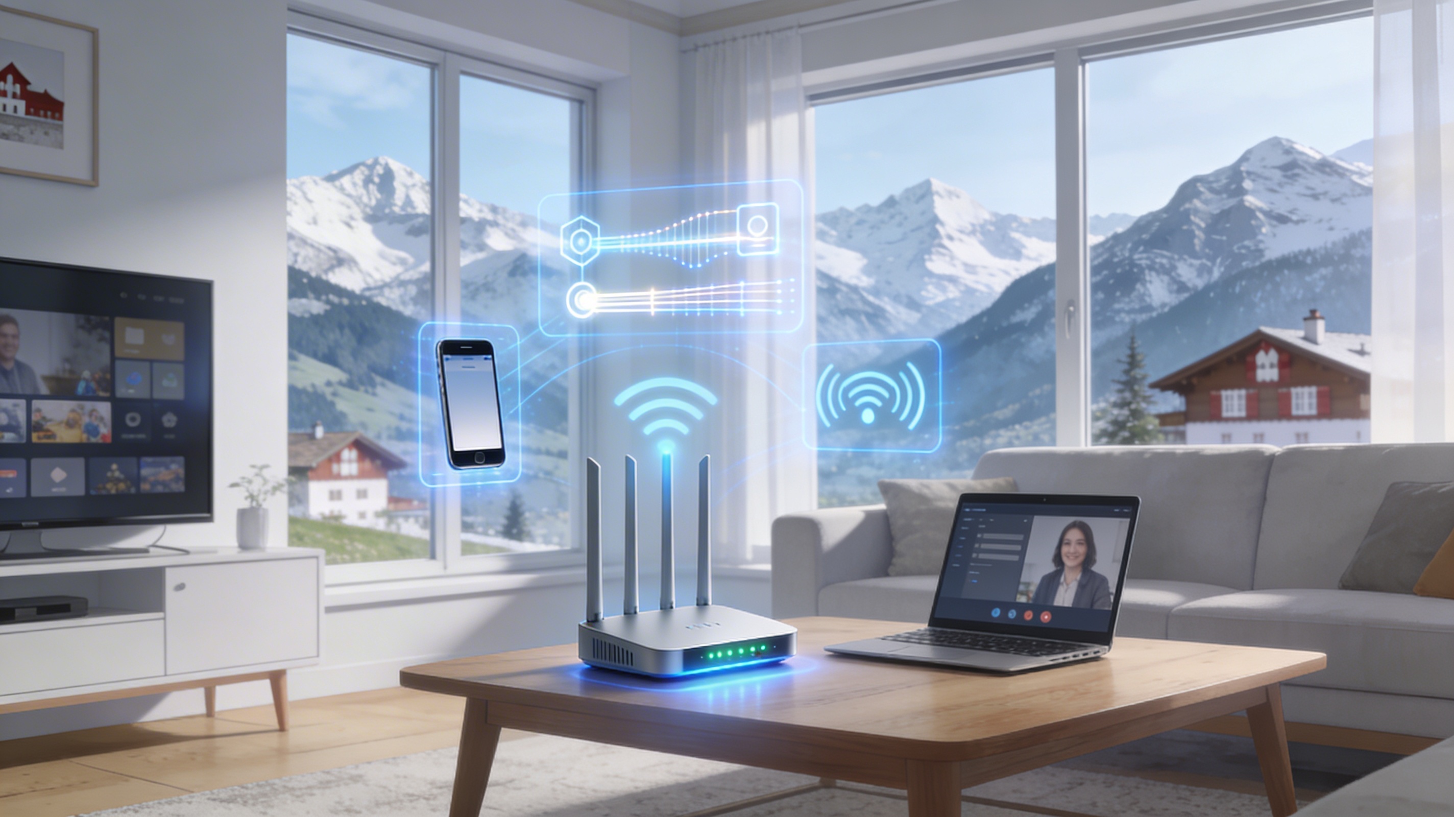 Home internet plans comparison in Switzerland