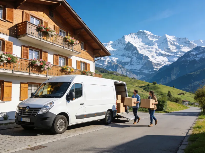 Umzug in der Schweiz