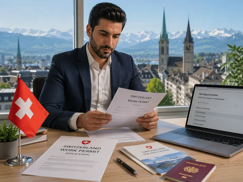 Schweizer Pass und Arbeitsbewilligung